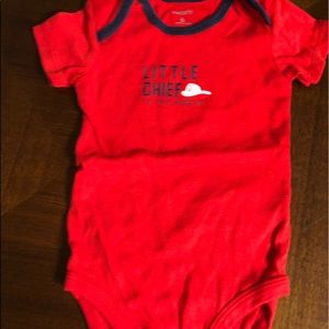 👶🏻Carters Little Chief onesie